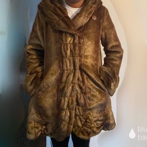 Faux Fur Coat